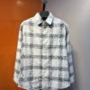 Full Sleeve Pocket less Check Shirt