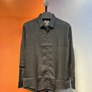 Full Sleeve Party Silk Print Shirt