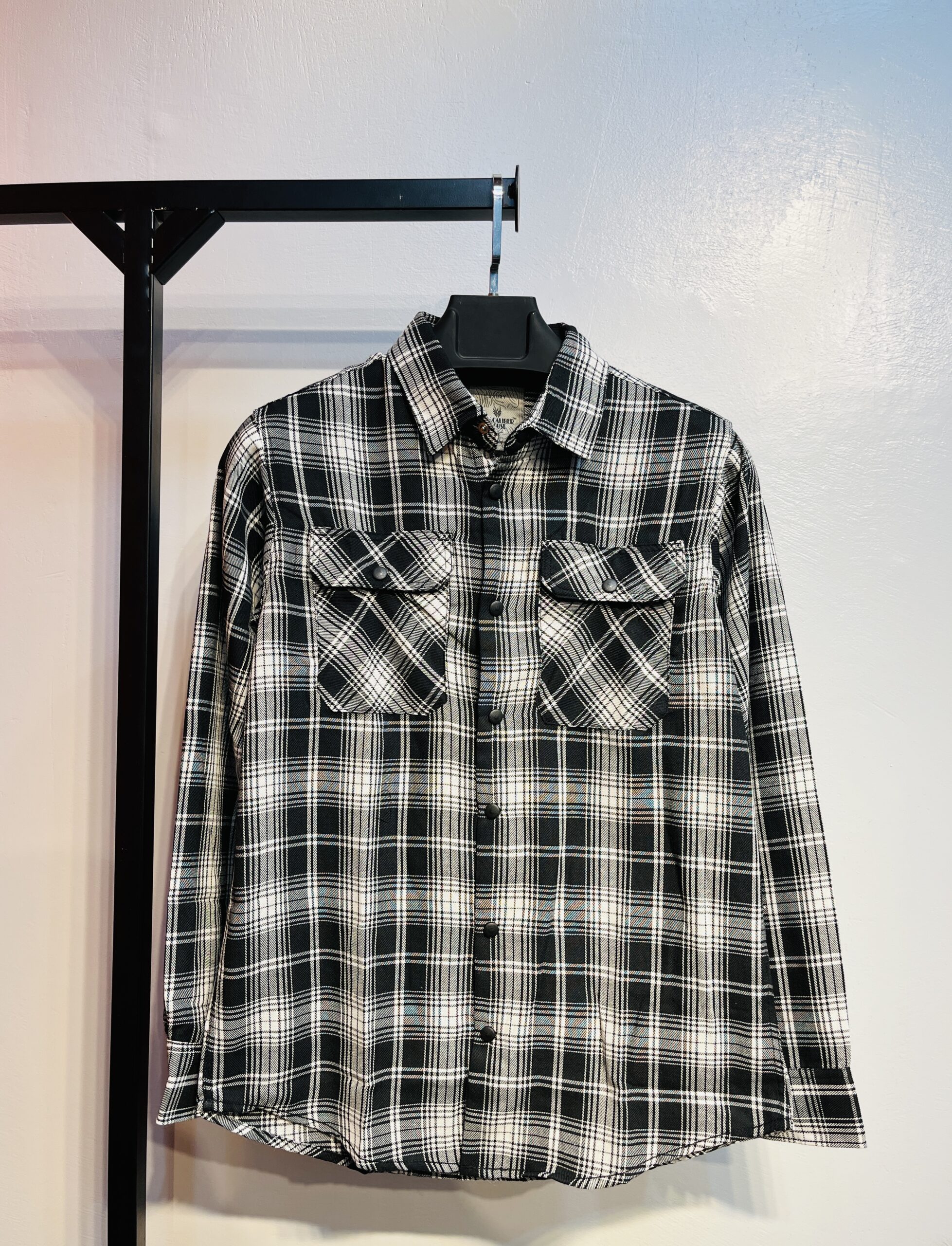 Full Sleeve Dobule Pocket Check Shirt