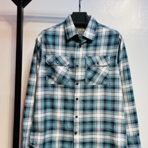Full Sleeve Dobule Pocket Check Shirt