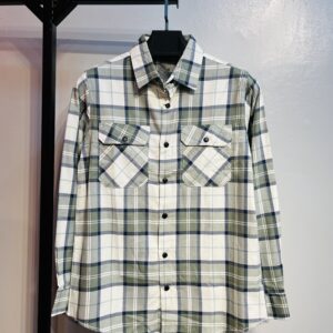 Full Sleeve Dobule Pocket Check Shirt
