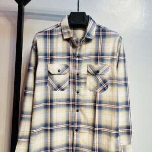 Full Sleeve Dobule Pocket Check Shirt