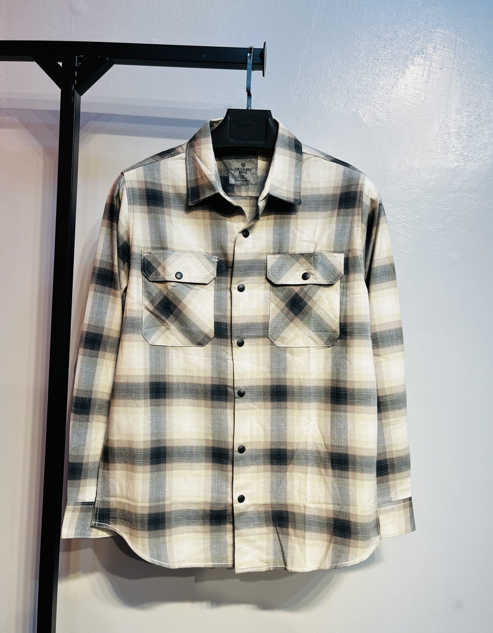 Full Sleeve Dobule Pocket Check Shirt