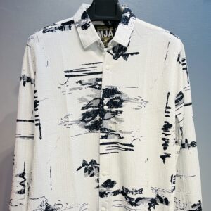 Stylish full sleeve print shirt