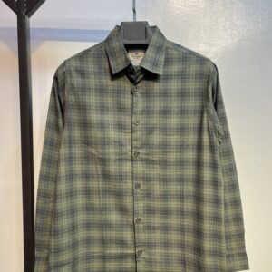 Full Sleeve Pocket Less Check Shirt