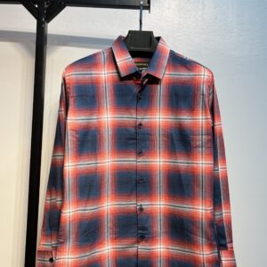 Full Sleeve Pocket Less Check Shirt