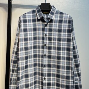 Full Sleeve Pocket Less Check Shirt