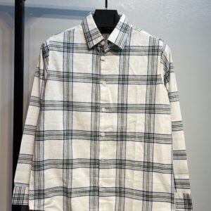 Full Sleeve Pocket Less Check Shirt