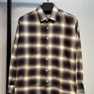 Full Sleeve Pocket Less Check Shirt