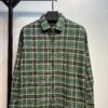 Full Sleeve Pocket Less Check Shirt