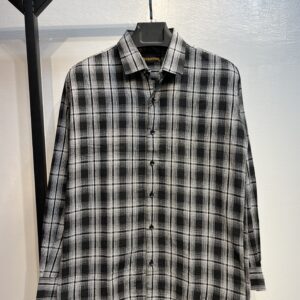 Full Sleeve Pocket Less Check Shirt