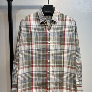 Full Sleeve Pocket Less Check Shirt