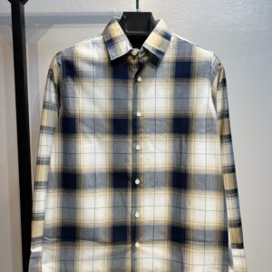 Full Sleeve Pocket Less Check Shirt