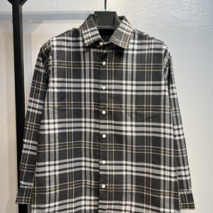 Full Sleeve Pocket Less Check Shirt