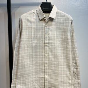 Full Sleeve Pocket Less Check Shirt