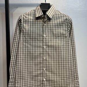 Full Sleeve Pocket Less Check Shirt