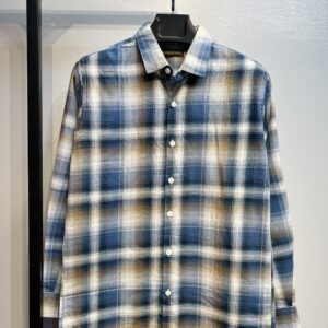 Full Sleeve Pocket Less Check Shirt