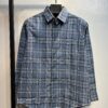Full Sleeve Pocket Less Check Shirt