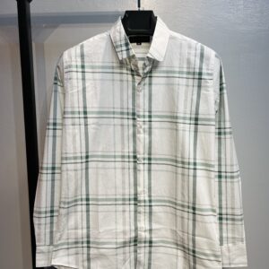 Full Sleeve Pocket Less Check Shirt
