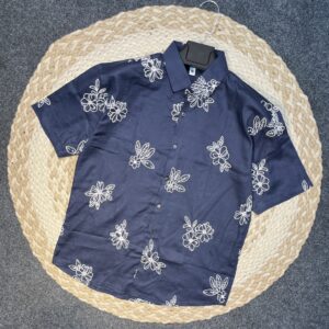 Exclusive Embroidery Drop Shoulder Shirt