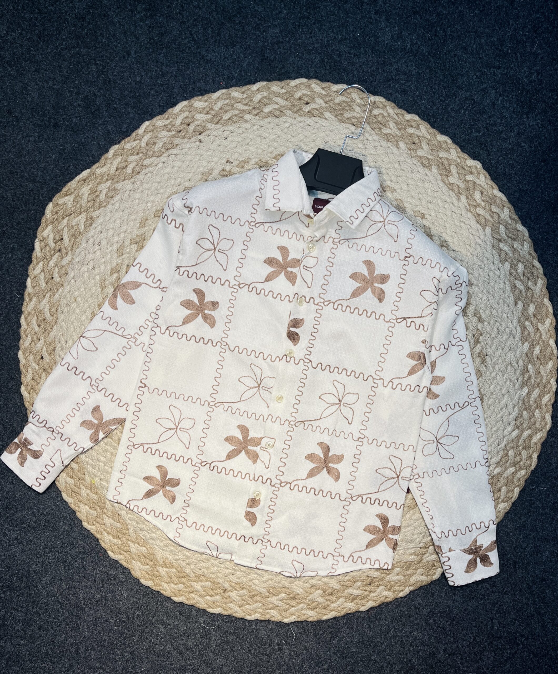 Exclusive Embroidery Full Sleeve Shirt