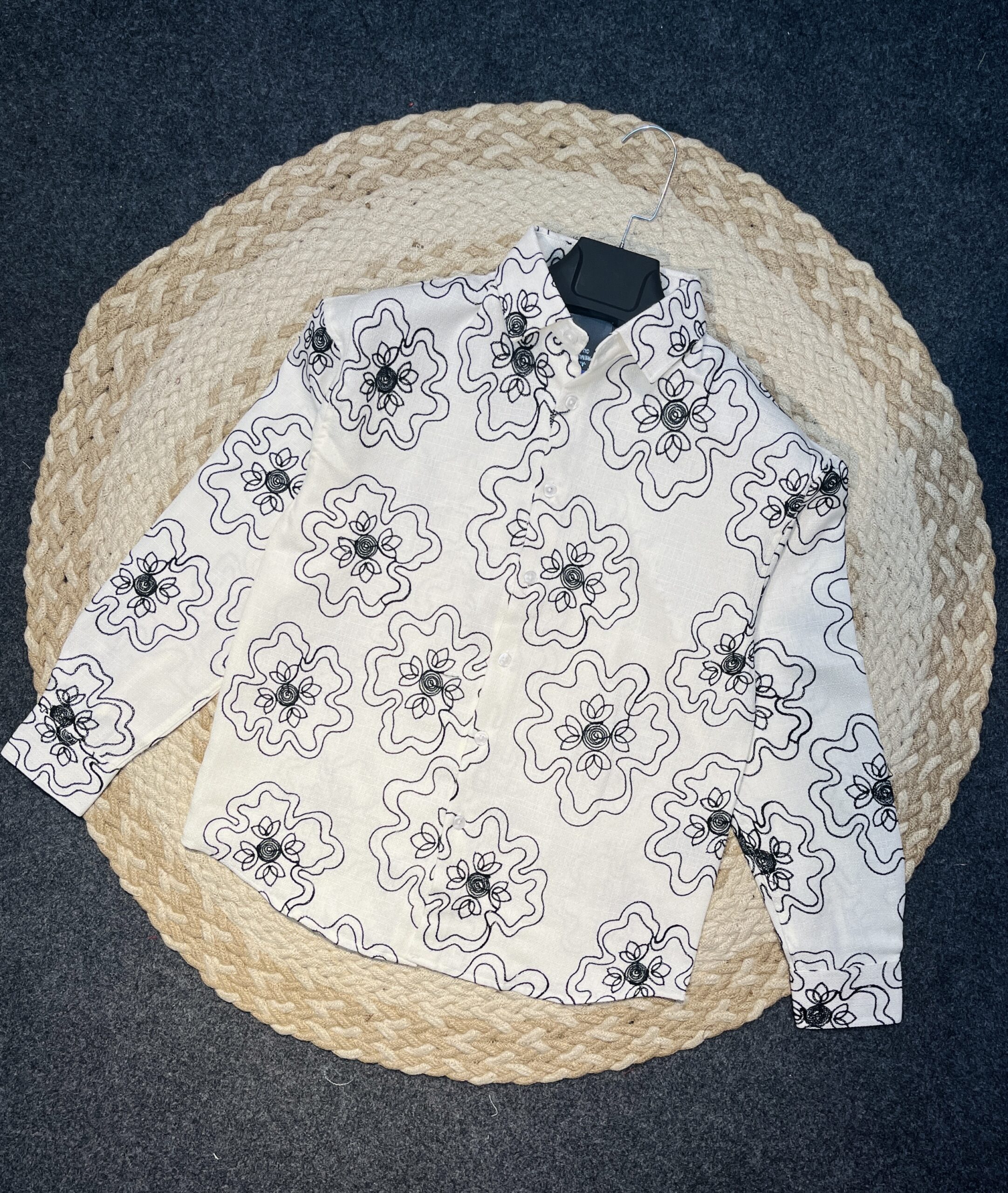 Exclusive Embroidery Full Sleeve Shirt