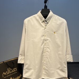 Premium Formal Solid Shirt | Off-White