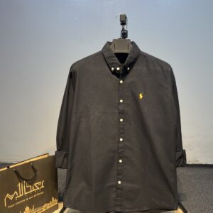 Premium Formal Solid Shirt | Black