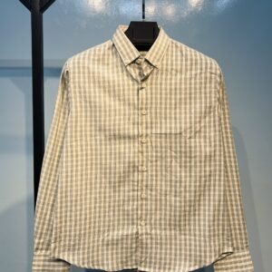 Full Sleeve Pocket Less Check Shirt
