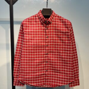 Full Sleeve Pocket Less Check Shirt