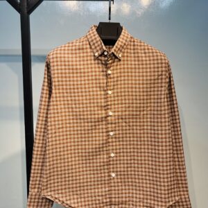 Full Sleeve Pocket Less Check Shirt