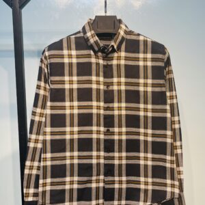 Full Sleeve Pocket Less Check Shirt
