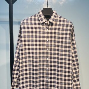 Full Sleeve Pocket Less Check Shirt