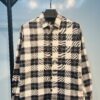Full Sleeve Pocket Less Check Shirt