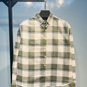 Full Sleeve Pocket Less Check Shirt