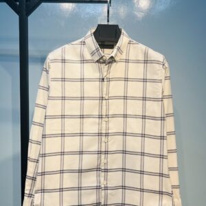 Full Sleeve Pocket Less Check Shirt