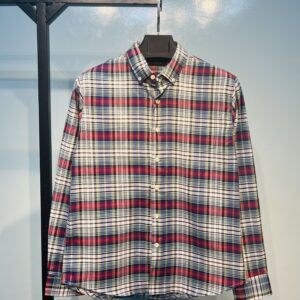 Full Sleeve Pocket Less Check Shirt