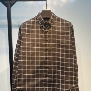 Full Sleeve Pocket Less Check Shirt