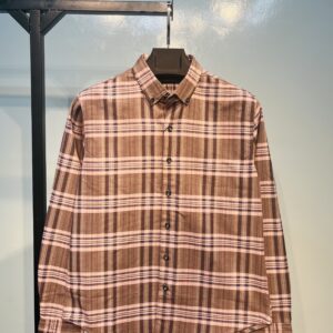 Full Sleeve Pocket Less Check Shirt