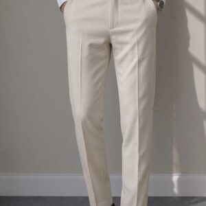 Men’s Formal Pant-Off White