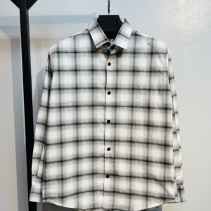 Premium Pocket-Less Check Shirt