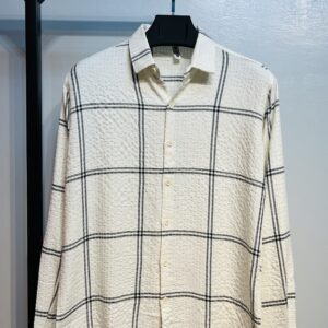 Premium Pocket-Less Check Shirt