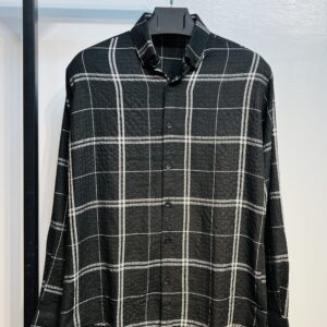 Premium Pocket-Less Check Shirt