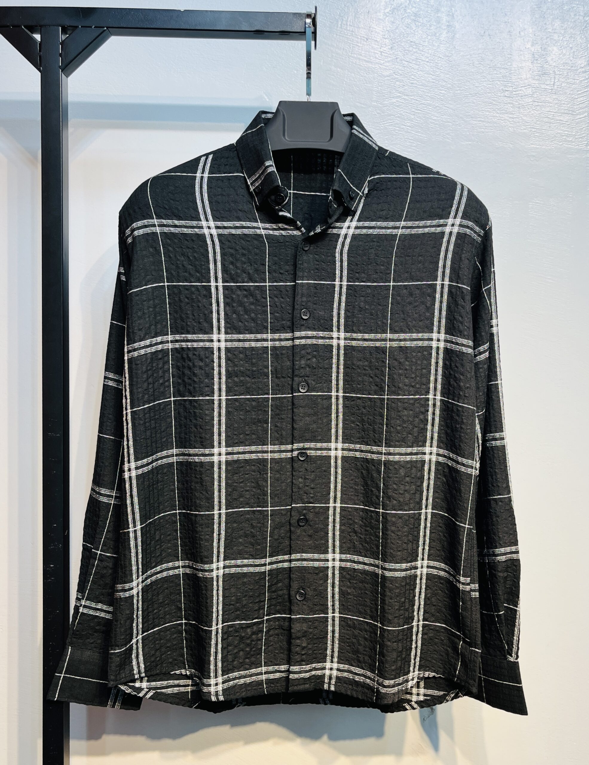 Premium Pocket-Less Check Shirt