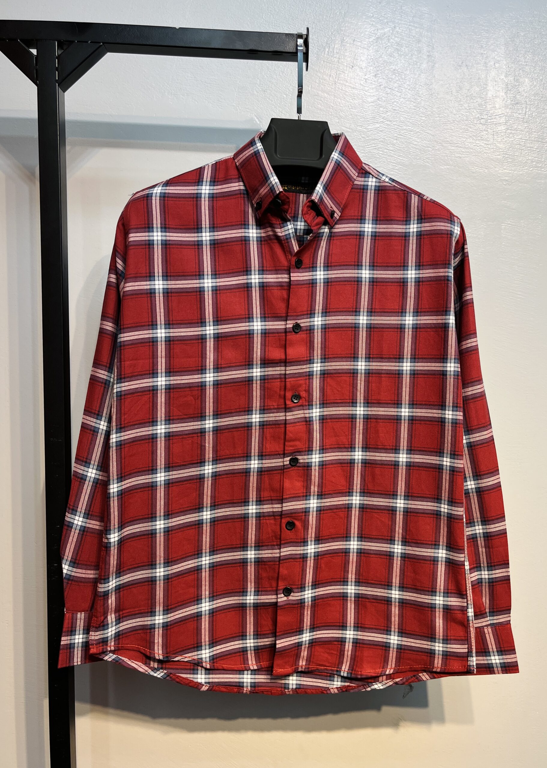 Premium Pocket-Less Check Shirt