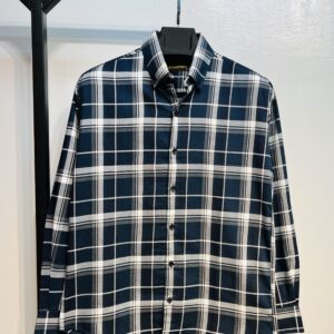 Premium Pocket-Less Check Shirt