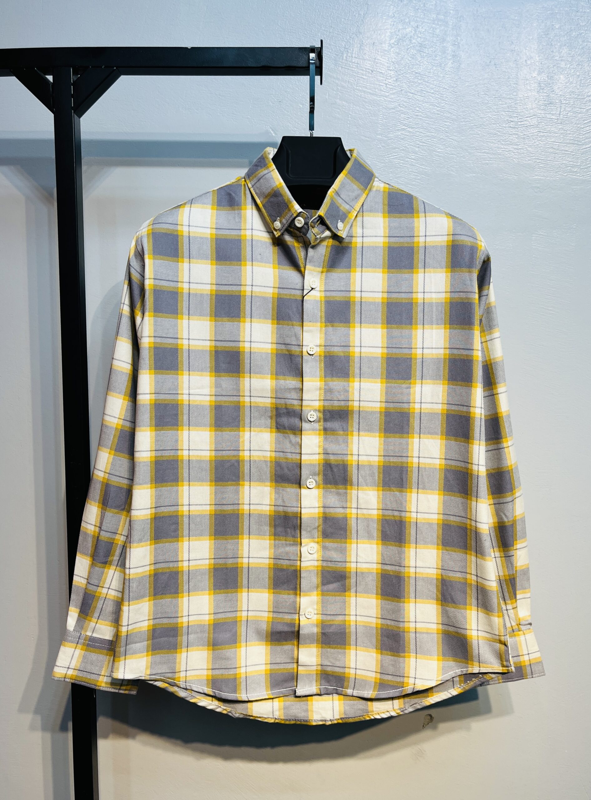Premium Pocket-Less Check Shirt