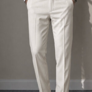 Men’s Premium Formal Pant-Off White