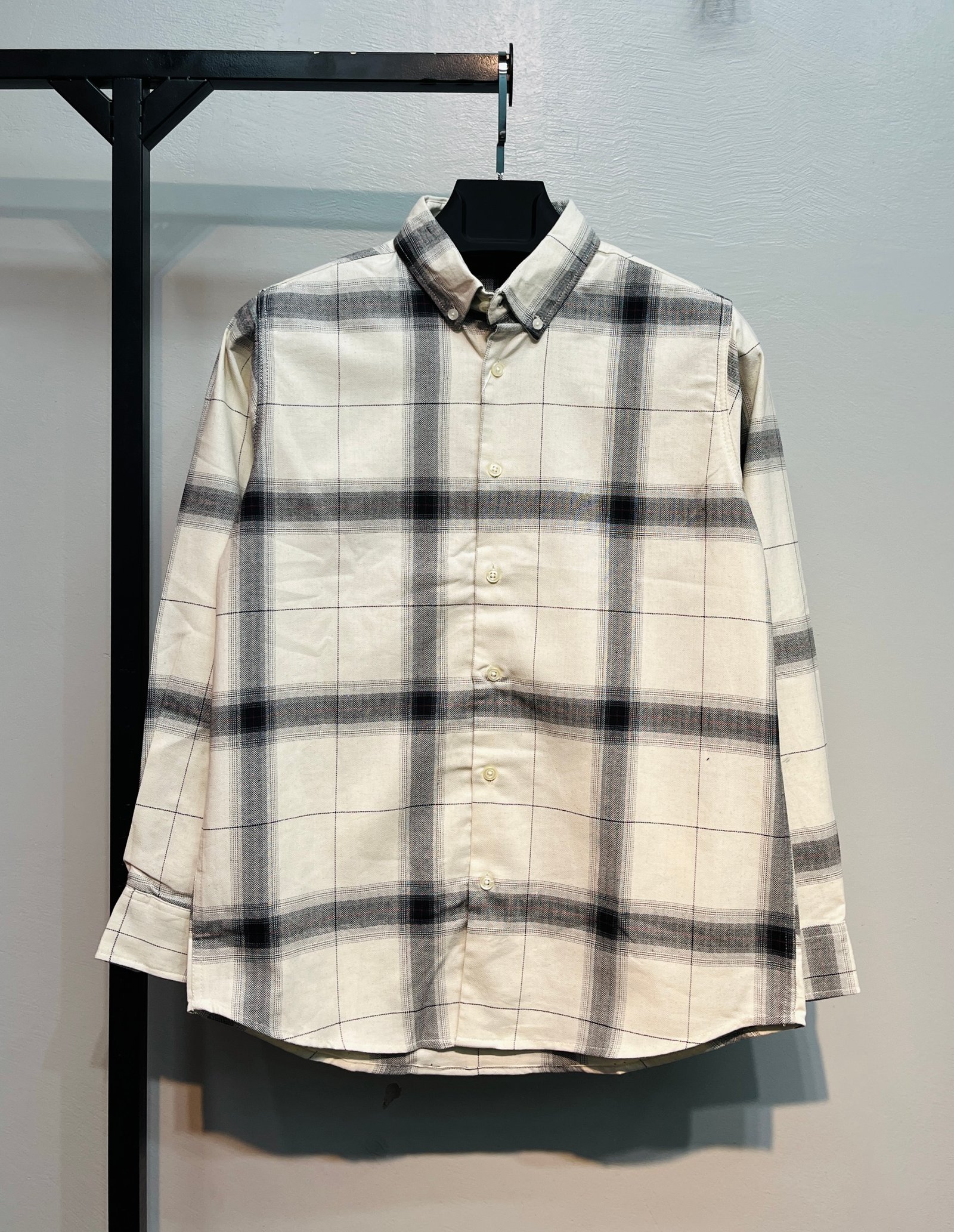 Premium Pocket-Less Check Shirt