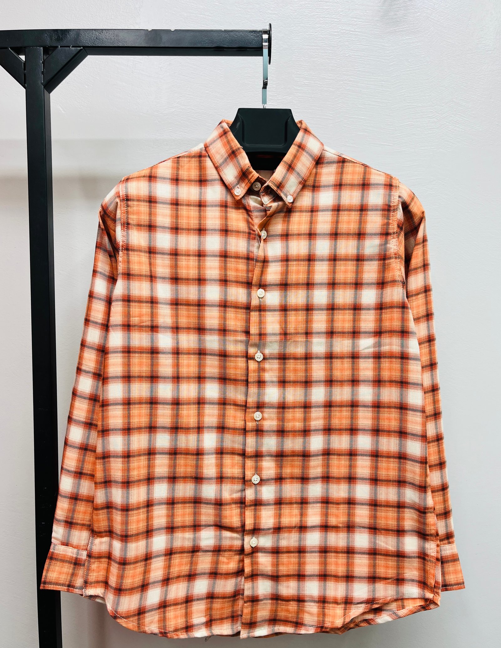 Premium Pocket-Less Check Shirt